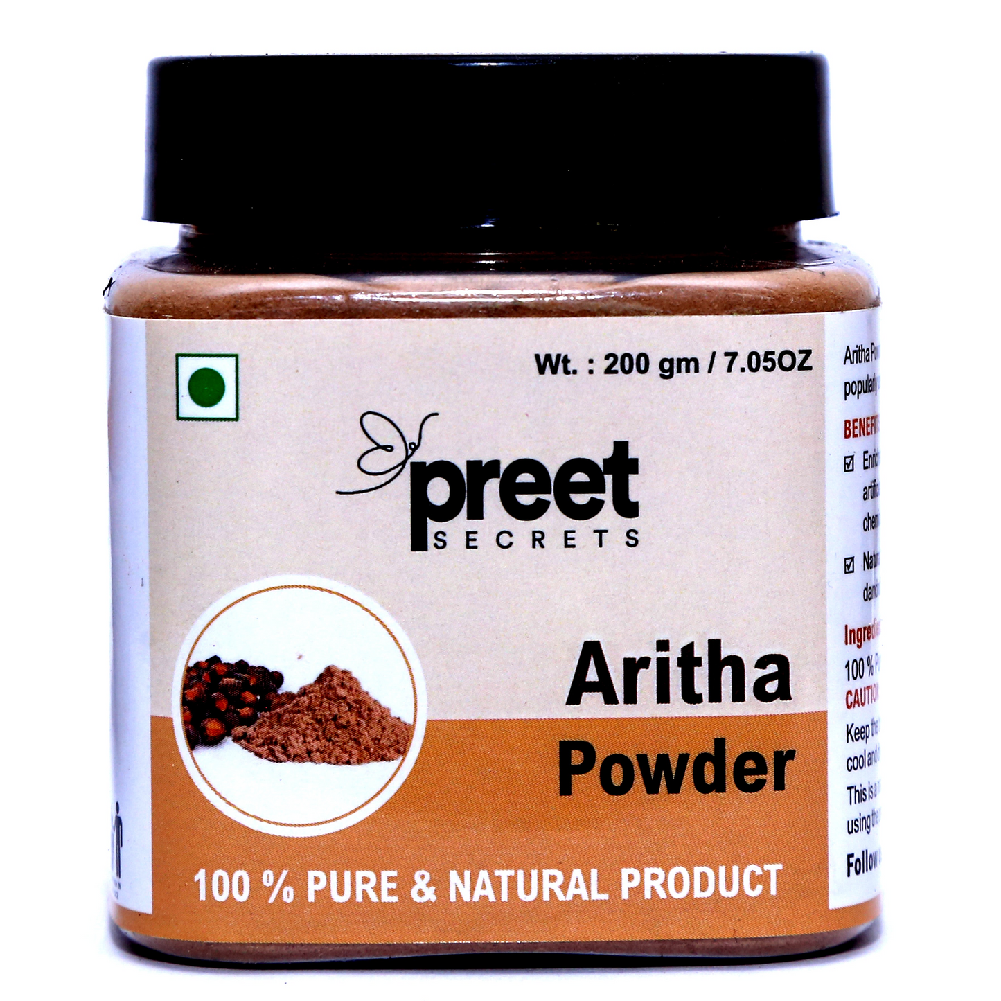 Aritha powder | Soapnut powder