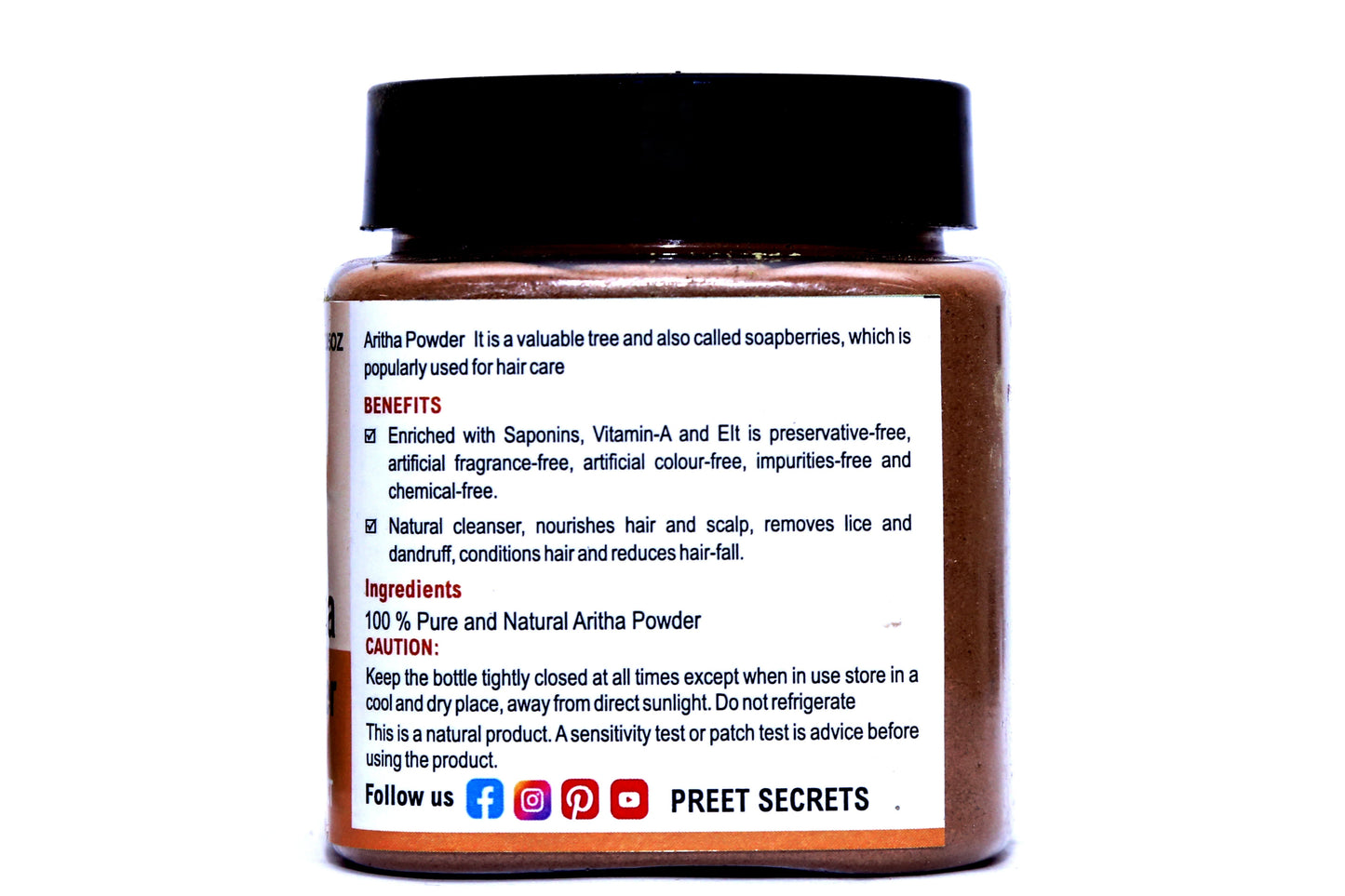 Aritha powder | Soapnut powder