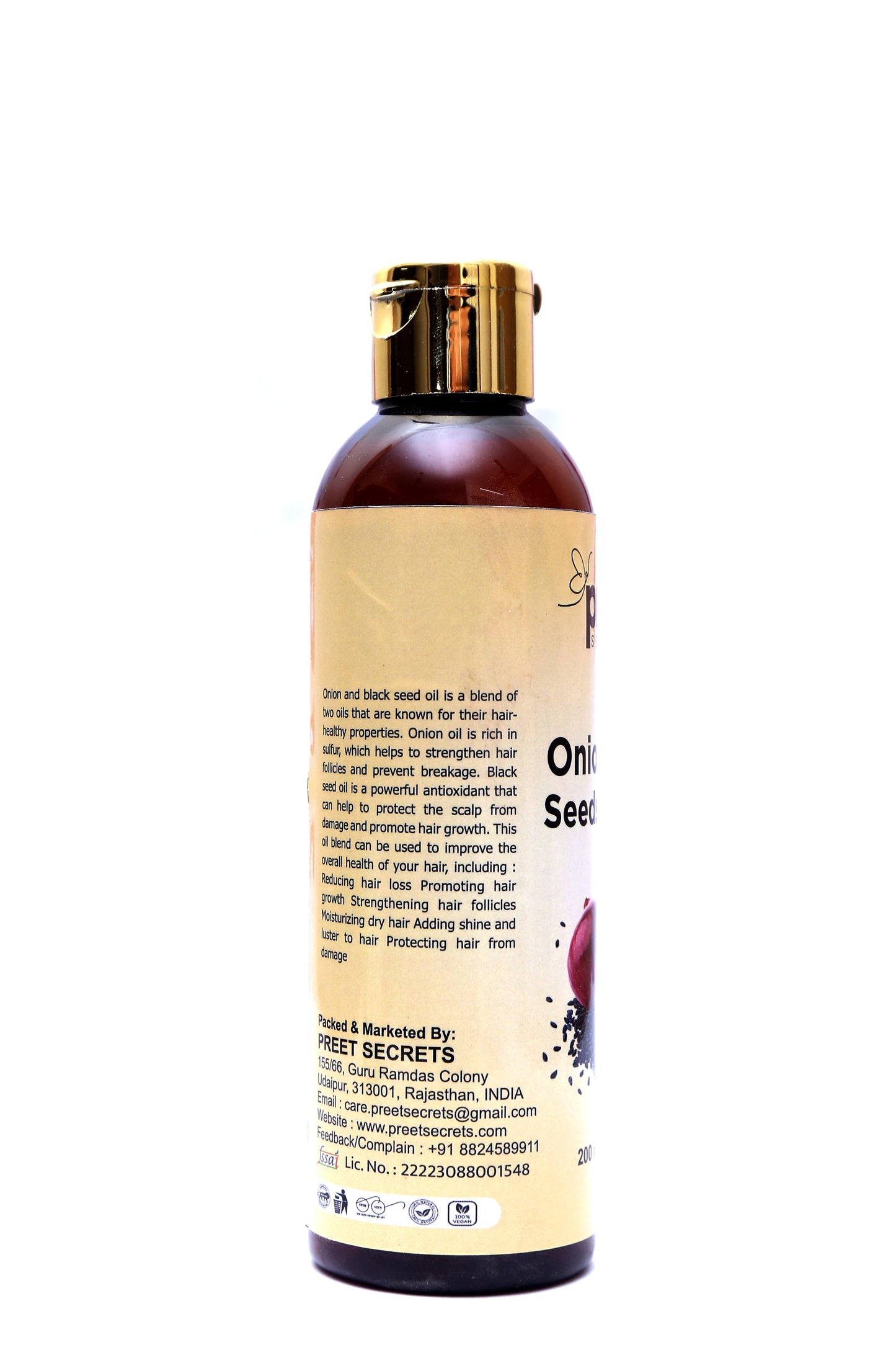 Onion Black Seeds Oil
