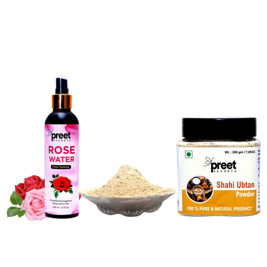 Shahi Ubtan &Gulab Jal | Rose Water
